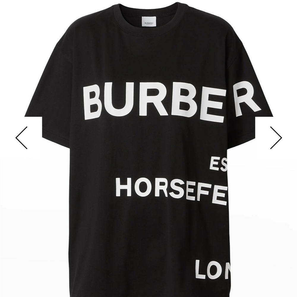 Mens Burberry Horseferry  Shirt